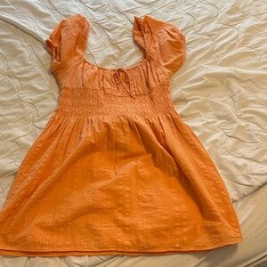 Sunday Best Orange Dress